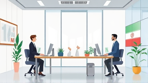modern animated illustration showing AI text-to-