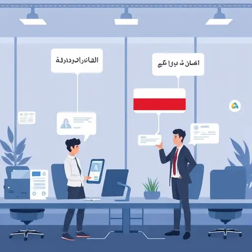 cartoon style illustration showing a software app sending API requests and receiving text & image responses, abstract tech network connecting front-end to AI backend, no text
