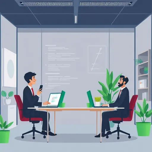 animated illustration of JavaScript fundamentals: variables, functions, control flow, arrays and objects, dark theme matching #171717, green accent #94d3a2