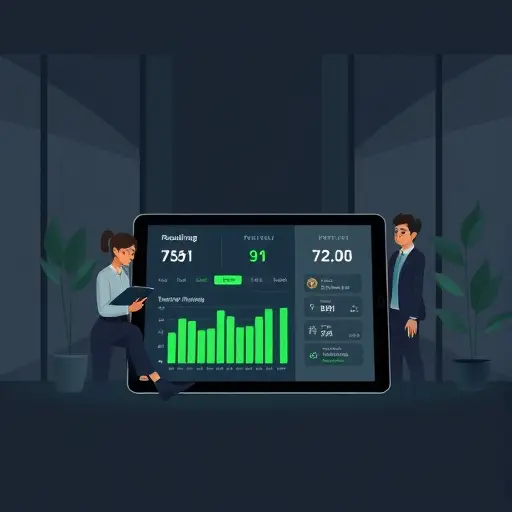 minimalist illustration of AI-assisted reading test: