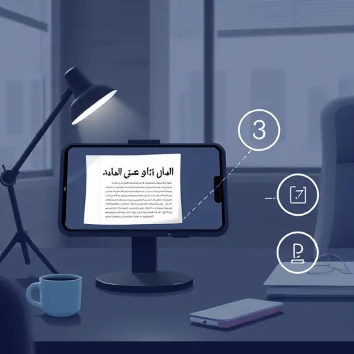 smartphone scanning a high-