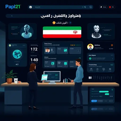 modern dark-(GPT-4o, Claude, Gemini), cards and buttons, elegant tech design, text-free