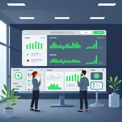 modern API and webhook dashboard illustration, connectors to WordPress, databases, spreadsheets, and messaging apps, clean animated design, dark theme with green accents, no text