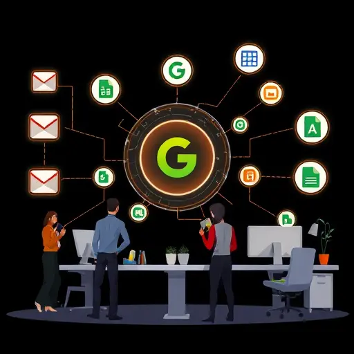 (Gmail, Docs, Sheets, Meet)