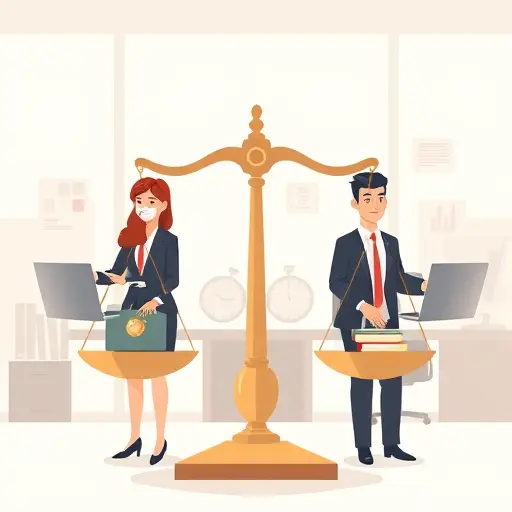 abstract fairness and bias illustration: