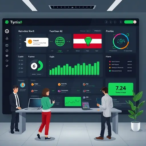 (chatbot bubble, neural network, gem icon)