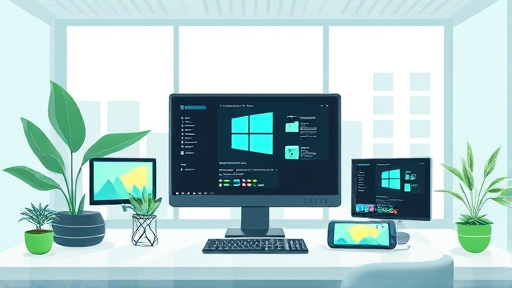 animated illustration of an AI-