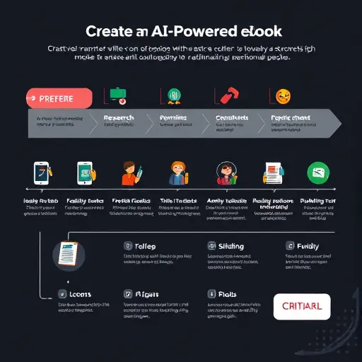 animated step-by-step roadmap for creating an AI-