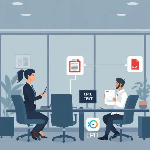 clean illustration of EPUB/