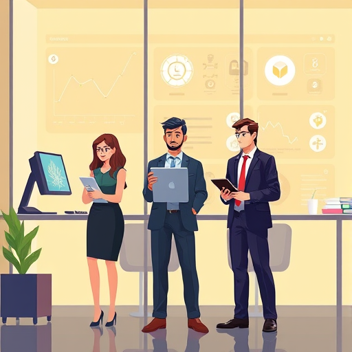 animated illustration of diverse users (student, programmer, entrepreneur as icons)