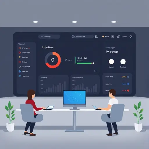 modern privacy dashboard illustration, toggle switches for “private mode” and “no memory”
