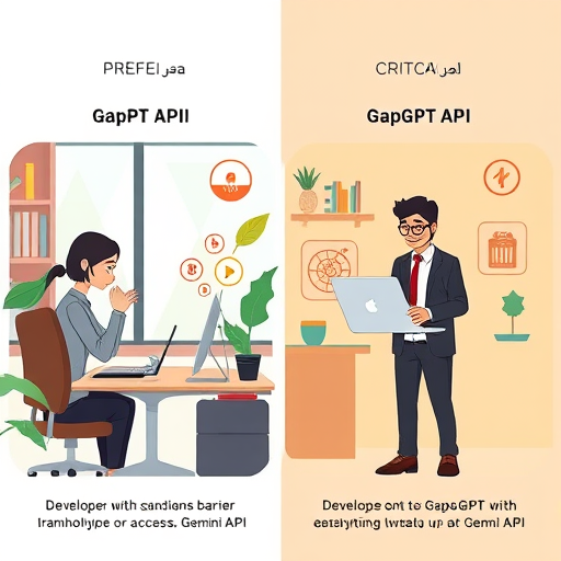 comparison infographic, left: