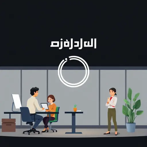 illustration of stamp text layout options: