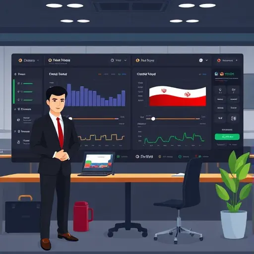 modern dashboard illustration showing side-by-
