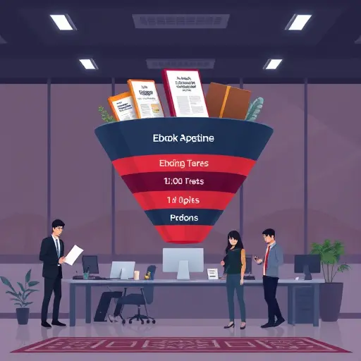 animated funnel for ebook marketing, pricing tiers (basic/pro/bundle)