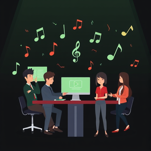 animated illustration of basic music theory elements: