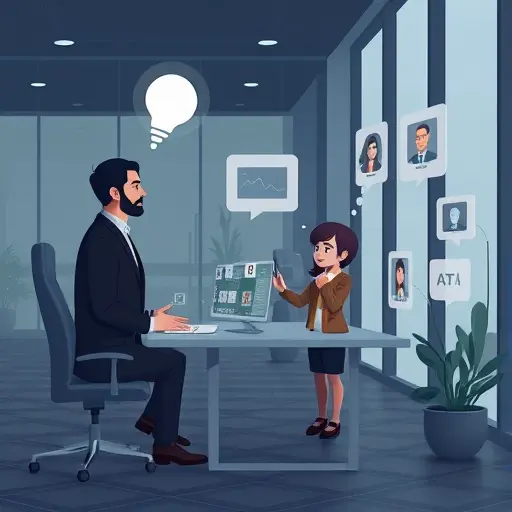 abstract illustration of AI-