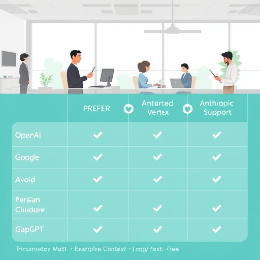animated infographic table comparing documentation platforms: