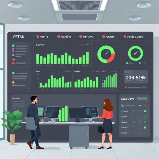 illustrated API dashboard with usage bars, rate limit meters, and cost breakdown, cartoon style, green accent colors, text-free, showing rate-limiting architecture