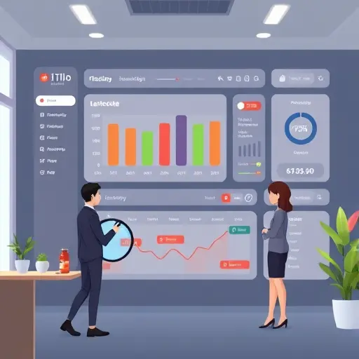 animated dashboard of an AI diet planner, calendar-