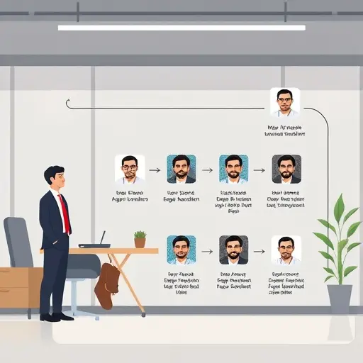 clean animated workflow diagram of AI image enhancement steps: denoise, super-resolution, edge-
