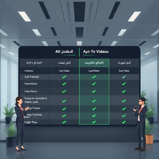 animated comparison board of AI photo-to-