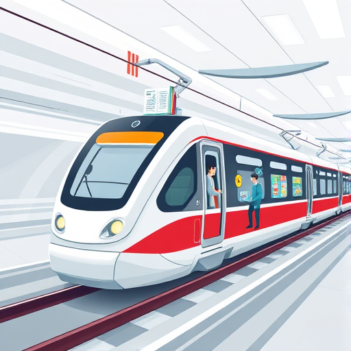 animated illustration showing a fast-
