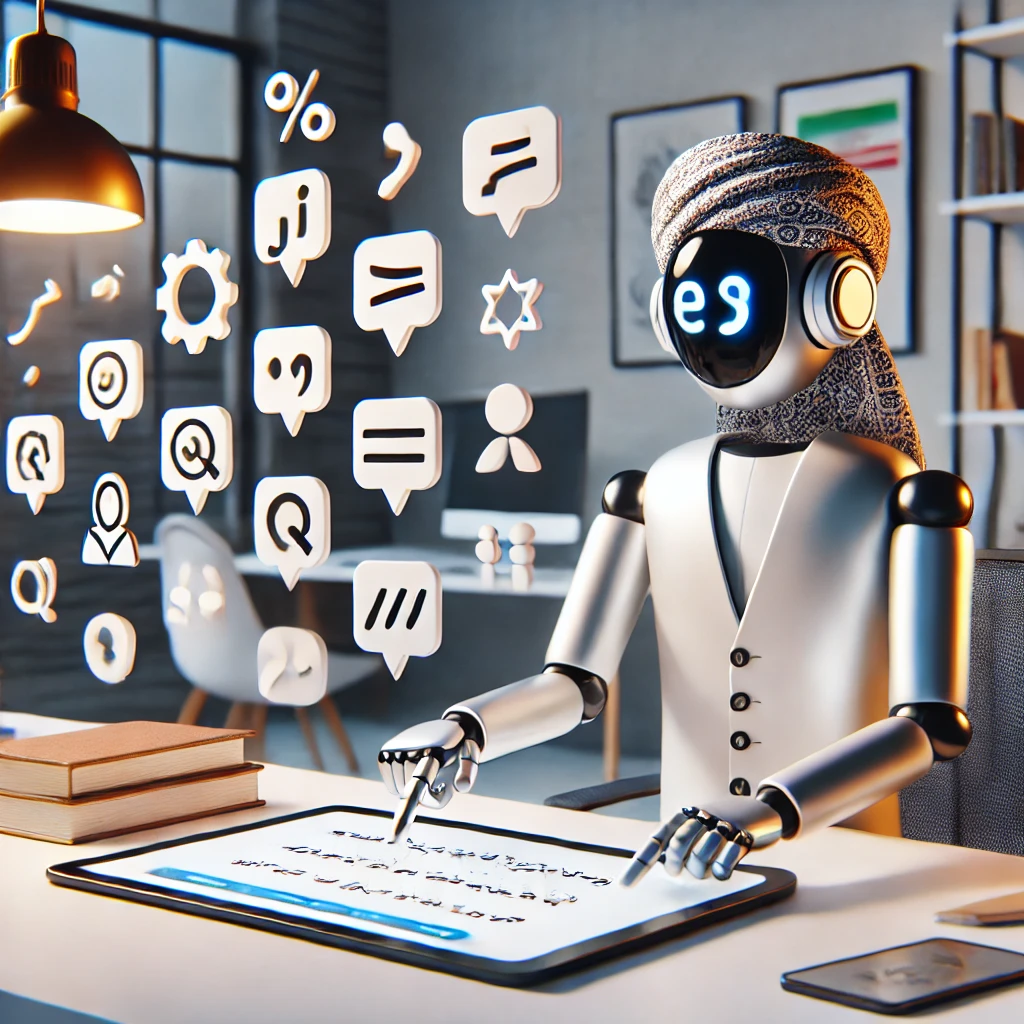 animated illustration of a user completing fill-in-the-