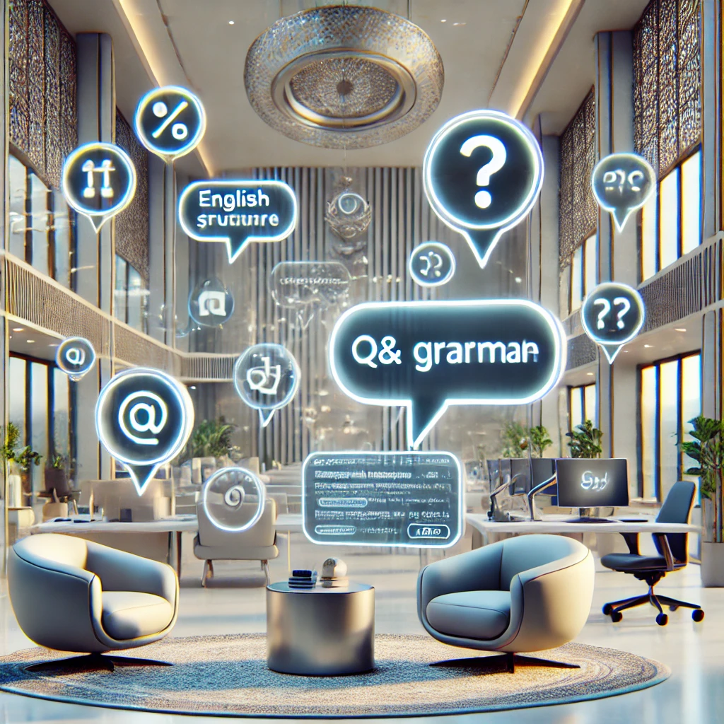 illustration of AI-powered Q&