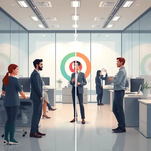 animation comparing traditional logo design vs. AI-