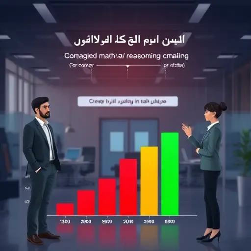 animated chart comparing AI models'