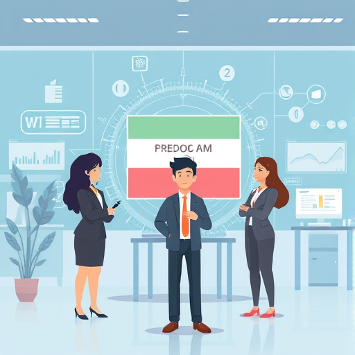 modern cartoon illustration showing someone searching for free access to AI platforms, abstract technology background, clean and text-free