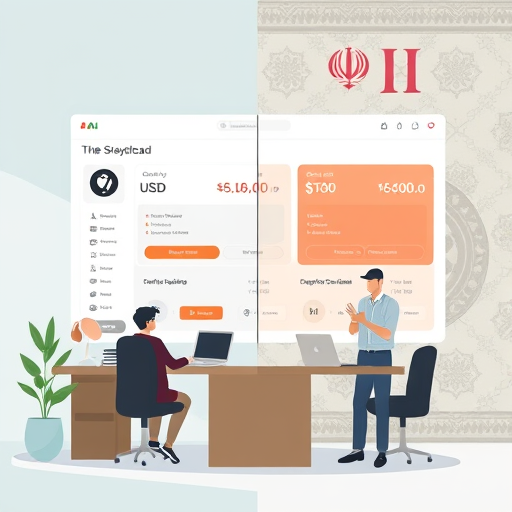 minimalist illustration of an API billing dashboard split in half: one side showing OpenAI'