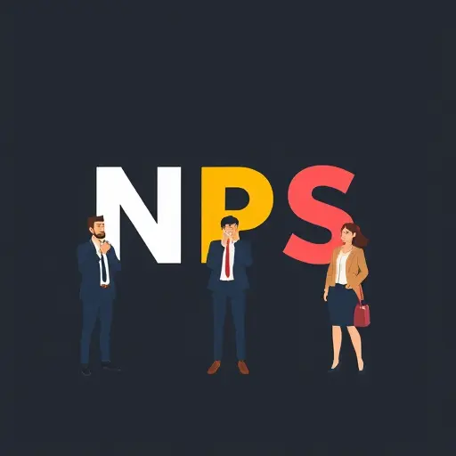 abstract illustration of NPS segments (promoters, passives, detractors)