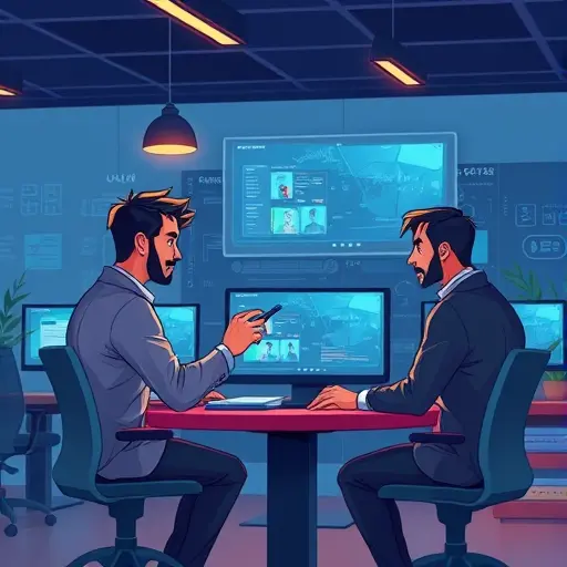 animated illustration of Iranian engineers and researchers collaborating using Claude Sonnet 4.5