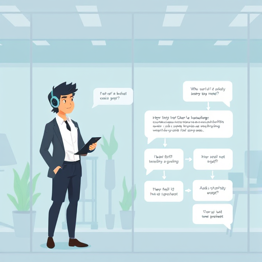 animated AI chatbot breaking down a complex concept into simple step-by-