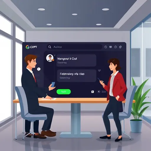 clean animated illustration of a browser-(ChatGPT, Claude, Gemini)