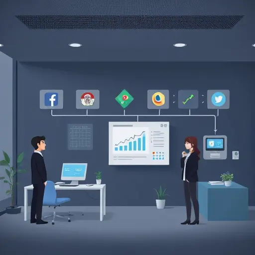 animated illustration of AI data collection pipeline: