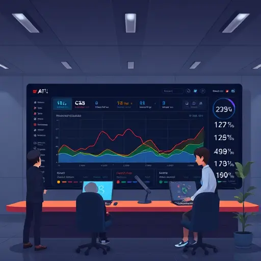 animated illustration of AI analyzing multi-