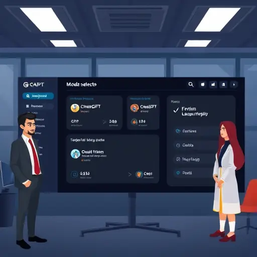 (GapGPT) showing model selection (ChatGPT, Claude, Gemini)
