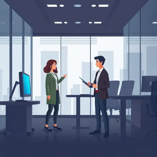 abstract illustration of OCR accuracy tips: de-