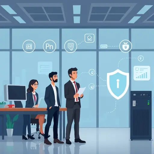 abstract concept of data privacy compliance for AI OCR, role-