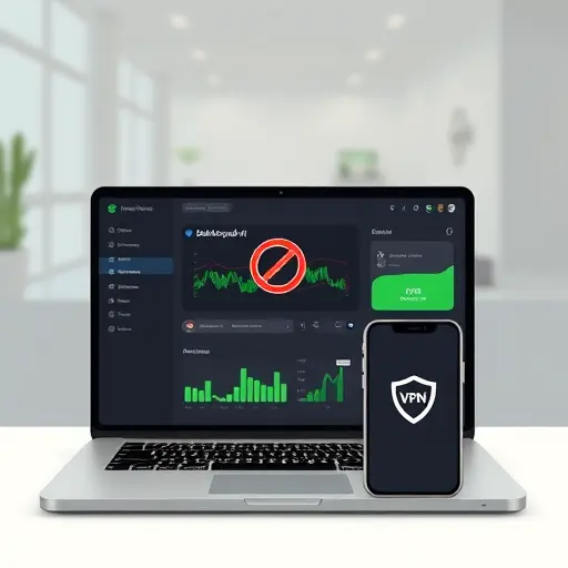 (#171717) and green accents (#94d3a2); a shield icon with a crossed-out VPN symbol indicates 