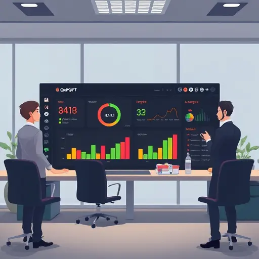 clean animated illustration of an AI diet planner dashboard labeled
