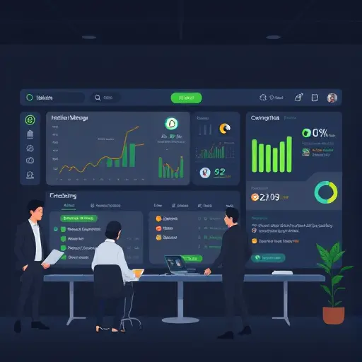 abstract AI productivity dashboard, keyboard shortcuts icons, accessibility toggles, mobile-