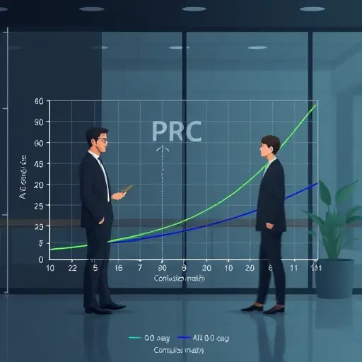 illustration of ROC and PR curves side by side with a simplified confusion matrix tiles, dark UI theme, green and blue accent lines, text-