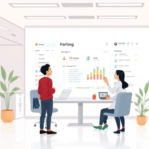 modern API dashboard illustration, shows animated user onboarding, code, key icons;