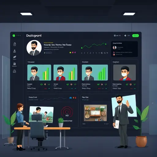 modern animated dashboard showing AI photo merge steps (upload, mask, align, color match)
