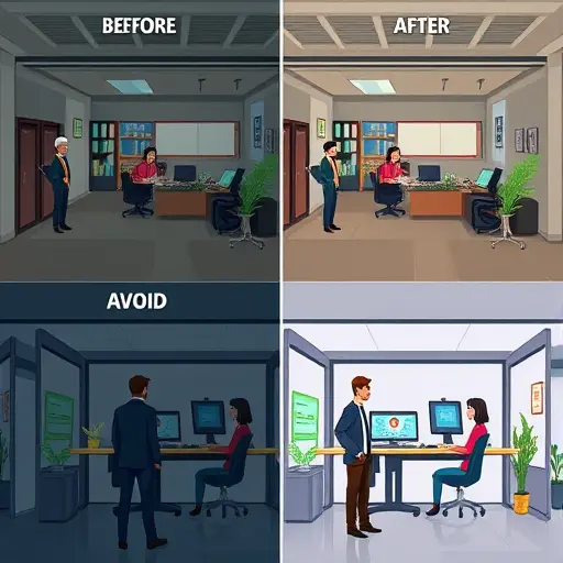 illustrated before-and-after panel showing AI image refinement steps: inpainting specific areas, upscaling details, noise reduction; dark UI, green highlights, clean icons, text-free
