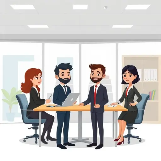 cartoon style workflow steps: upload lab PDF, choose AI model (ChatGPT, Claude, Gemini)